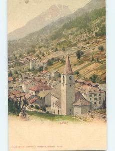 Pre-1907 PANORAMIC VIEW Salvan - Saint-Maurice - Valais Switzerland hJ6634