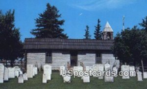 Original Log Church, Swiss Historical Village - New Glarus, Wisconsin WI  