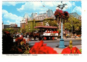 City of Flowers, Victoria, British Columbia, Horse Drawn Wagon