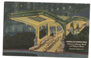 Postcard French Lick Springs Hotel French Lick Indiana IN