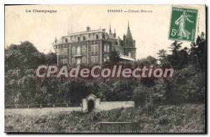 Old Postcard Epernay Chateau Mercier