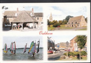 Rutland Postcard - 90's Views of Oakham. Posted 1999 -   J207