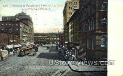 Entrance To Penn Ferry  - Jersey City, New Jersey NJ  