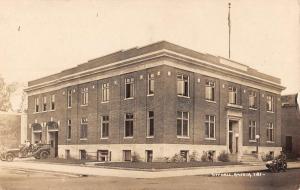 Ames Iowa City Hall Real Photo Antique Postcard K92478