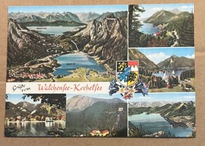 UNUSED POSTCARD - GREETINGS FROM WALCHENSEE - KOCHELSEE, GERMANY