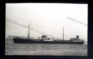 ta2045 - Anglo-Saxon/Shell Oil Tanker - Amastra - bt.1935 - photograph 5.5 x 3.5