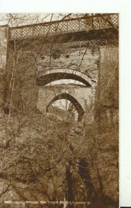 Wales Postcard - Devils Bridge - The Three Bridges - Cardiganshire - Ref TZ7963