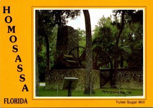 Florida Homosassa Yulee Sugar Mill Historical Memorial