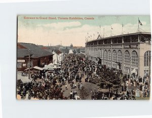 Postcard Entrance to Grand Stand, Toronto Exhibition, Toronto, Canada