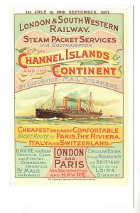 London & South Western Railways, Steam Ship, Channel Islands