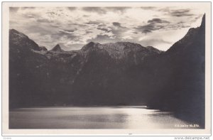 RP; Mondnocht am Konigssee, Malerwinkel, Aus Dem Berchtesgadener Land, Bavari...