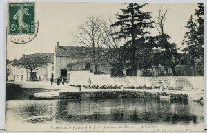 Villecomte (Cote-d'Or) Centre du Pays L'lgnon France Postcard L13