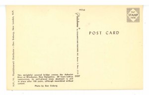 NH - Winchester. Ashuelot River Covered Bridge