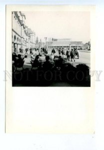 167760 Germany DRESDEN Old Market Square old REAL PHOTO on Mat