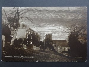 West Midlands WOLVERHAMPTON Tettenhall Church by Moonlight c1907 by D.F.& Co.