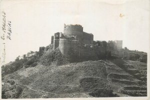 Syria Banias El Markab Fortress rppc
