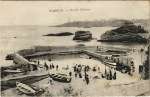 CPA Biarritz Port des Pecheurs FRANCE (1126069)