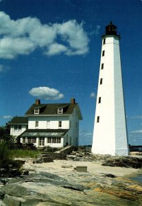 Rhode Island New London Thames River Lighthouse