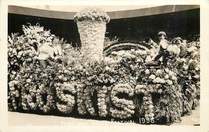 OR, Portland, Oregon, RPPC, 1936 Rose Festival Float, No 41