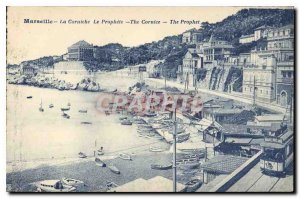 Postcard Old Marseille The Corniche The Prophet