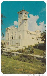 Exterior View, Garden Outside of St. Theresa's Church, Old Spanish Mission St...