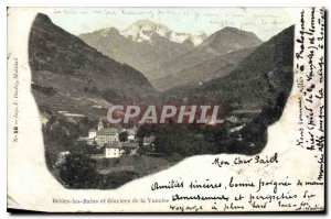 Old Postcard Brides les Bains Vanoise Glaciers and