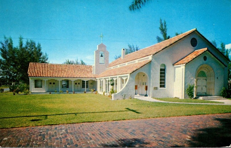 Florida Clearwater Beach The Little White Church By The Sea