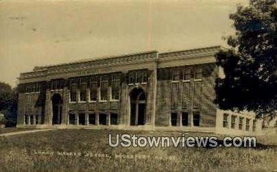 Real Photo, Luman Warren School in Bucksport, Maine