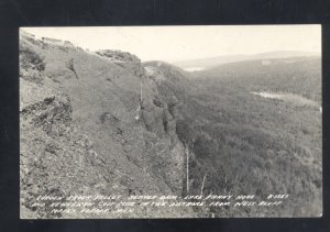 RPPC COPPER HARBOR MICHIGAN GARDEN BROOK VALLEY VINTAGE REAL PHOTO POSTCARD