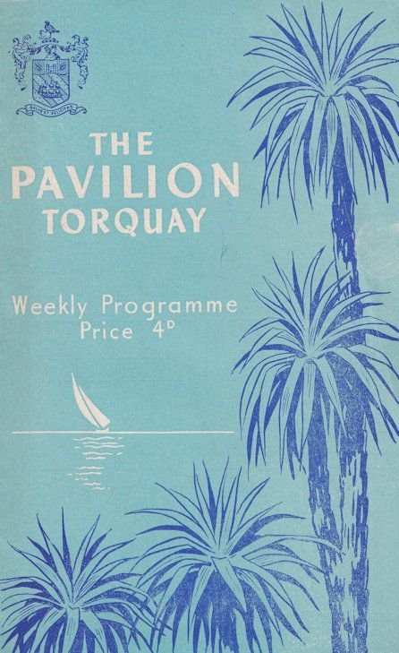 Variety Show 1951 from Pavillion Theatre Torquay Devon Programme