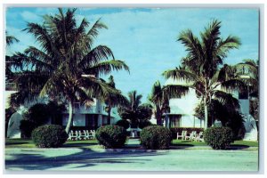 1956 Riviera Park Apartments Building Fort Lauderdale Florida FL Posted Postcard