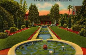 Florida Palm Beach Cluett Memorial Garden Curteich