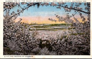 California Santa Clara County Blossom Time In The Valley Of Heart'...