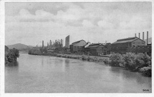 Bethlehem Steel Mill Plant US Route 22 Pennsylvania postcard