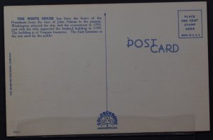 Washington, DC - White House, East Entrance