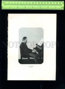 230114 RUSSIAN composer Liadov in 1885 year vintage POSTER