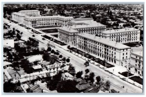 People's Republic of Romania Postcard Bucharest Noi Workers Home 1961 RPPC Photo