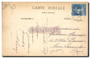 Old Postcard Villeneuve sur Yonne Tower Ronneville