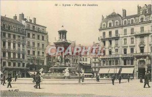 Old Postcard Lyon Place des Jacobins