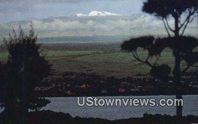 Mauna Kea - Hilo Bay, Hawaii HI