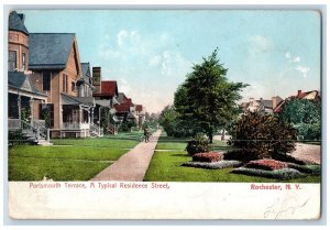 1905 Portsmouth Terrace A Typical Residence St. Rochester New York NY Postcard