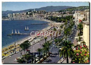 Postcard Modern Beach Cannes Croisette the Palais des Festivals for the Views...