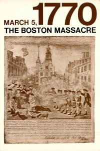 History The Boston Massacre 5 March 1770 Propaganda Depiction Engraved By Pau...