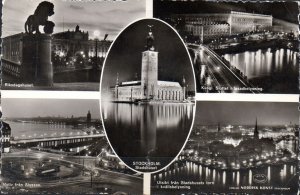 POSTCARD. SWEDEN. STOCKHOLM. VIEWS.
