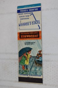 Tucker & Branham Insurance Real Estate Advertising FL 20 Strike Matchbook Cover