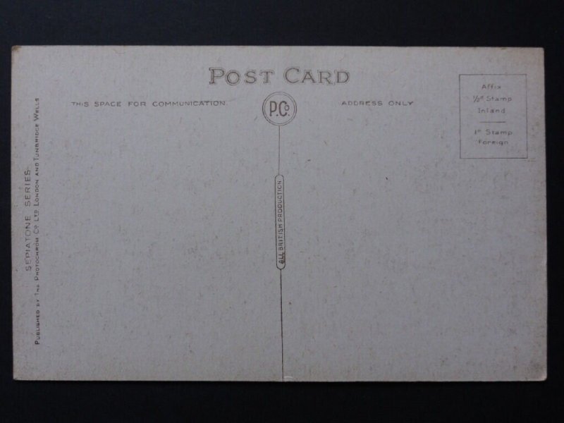 North Wales: Ruthin from Llanfwrog - Old Postcard by Photochrom Co No.32073