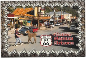 US Arizona. Historic Oatman.  Mint Card.