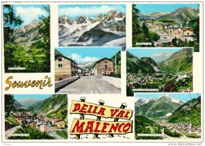 7 View, Souvenir della vai Malenco, Lombardy, Italy, 50´s-70´s