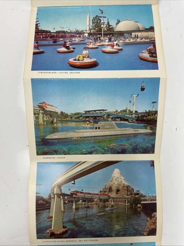 This is Disneyland Postcard Booklet - 26 Photos