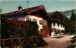 CPA AK Oberammergau - Haus - House Scene GERMANY (966114)